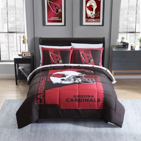 Arizona Cardinals NFL Bed-In-A-Bag Comforter and Sheet Set - Picture 1 of 8